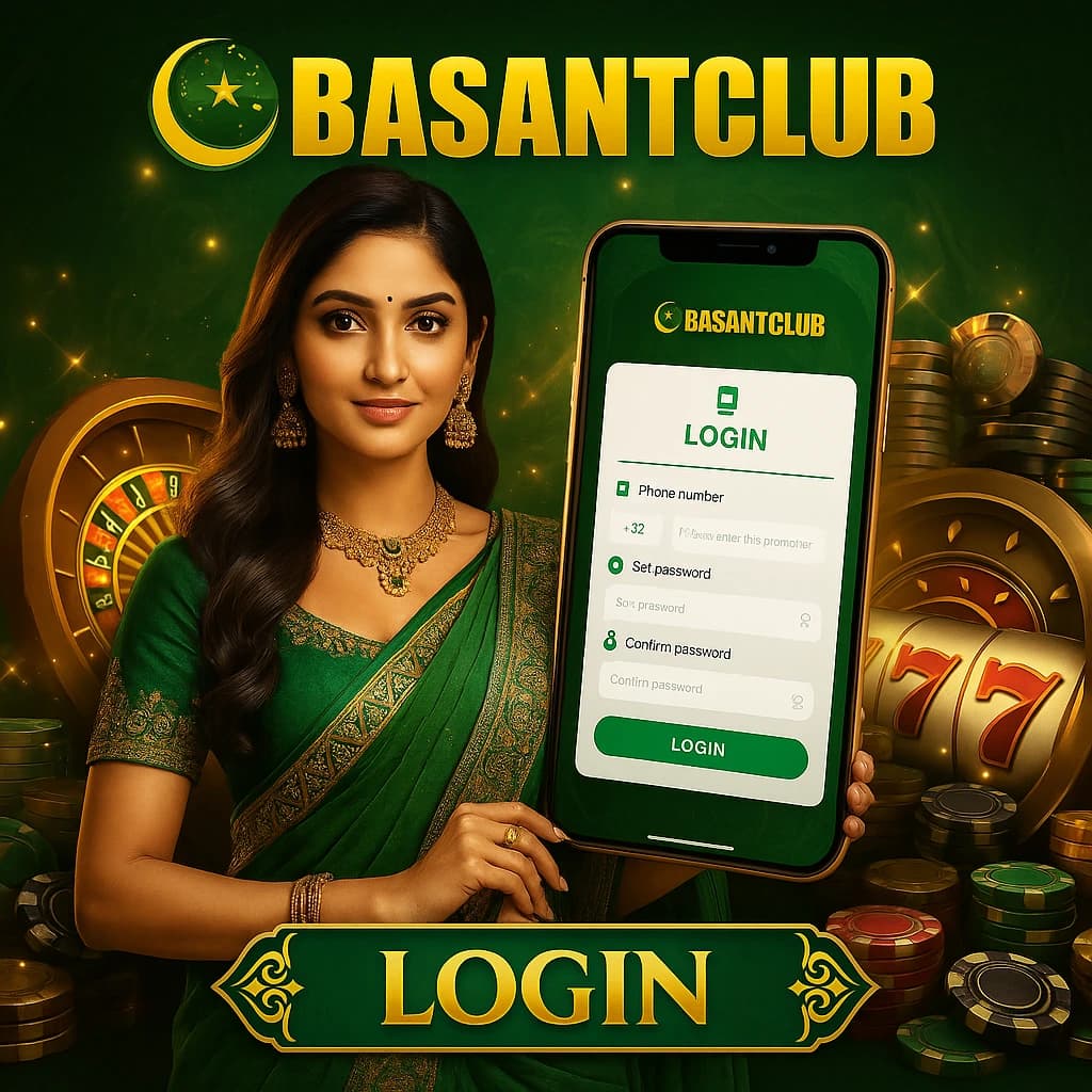 Basant Club Login Interface